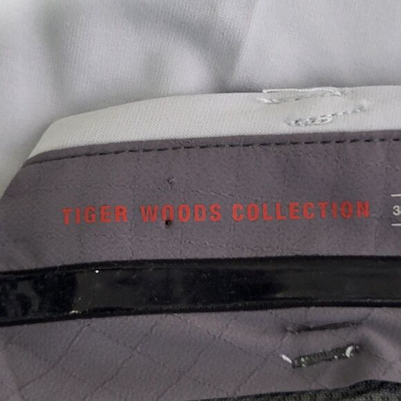 Nike Tiger Woods Golf Pants Mens Sz 38x32 Straight Leg Performance Stretch Logo - Picture 13 of 16